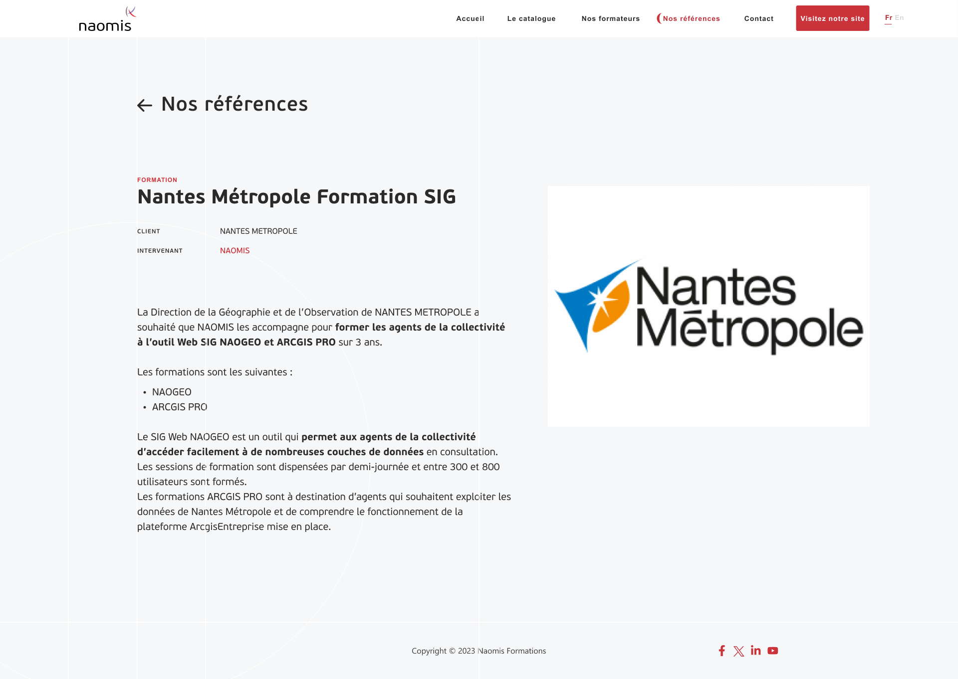 détails référence