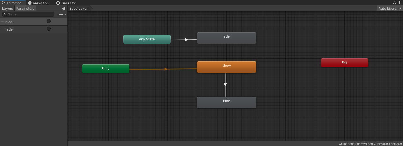 détails de l’animation
